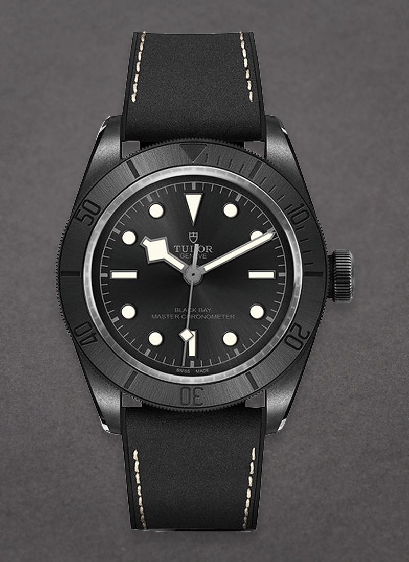 Tudor Heritage Black Bay 41mm in Black Ceramic