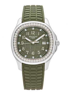 Patek Philippe 5267/200A-011 Aquanaut Luce 5267 in Steel with Diamond Bezel 5267/200A-011
