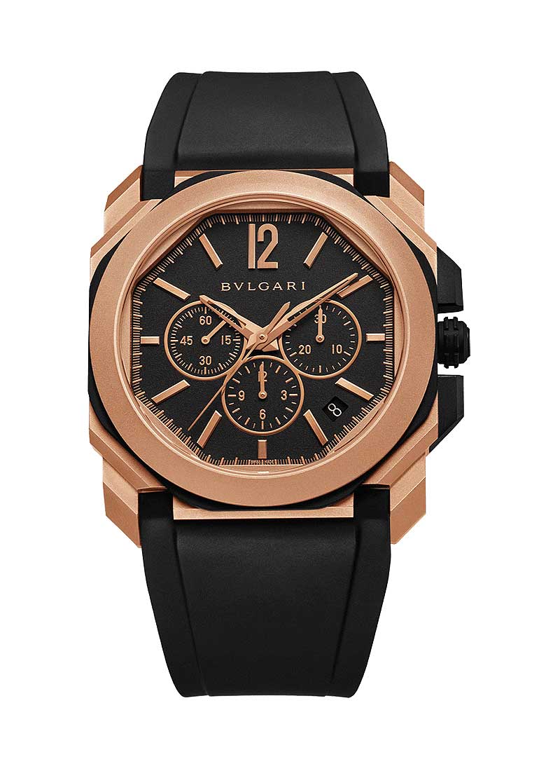 BGOP41BGLCH Bvlgari Octo Automatic 41mm Rose Gold | Essential Watches
