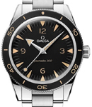 Seamaster 300 Co-axial 41mm Automatic in Steel with Black Bezel on Steel Bracelet with Black Dial