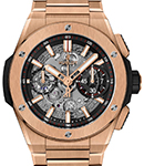 Big Bang 42mm in Rose Gold on Rose Gold Bracelet with Skeleton Dial