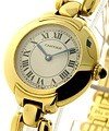 Colise Yellow Gold  on Bracelet with Silver Dial