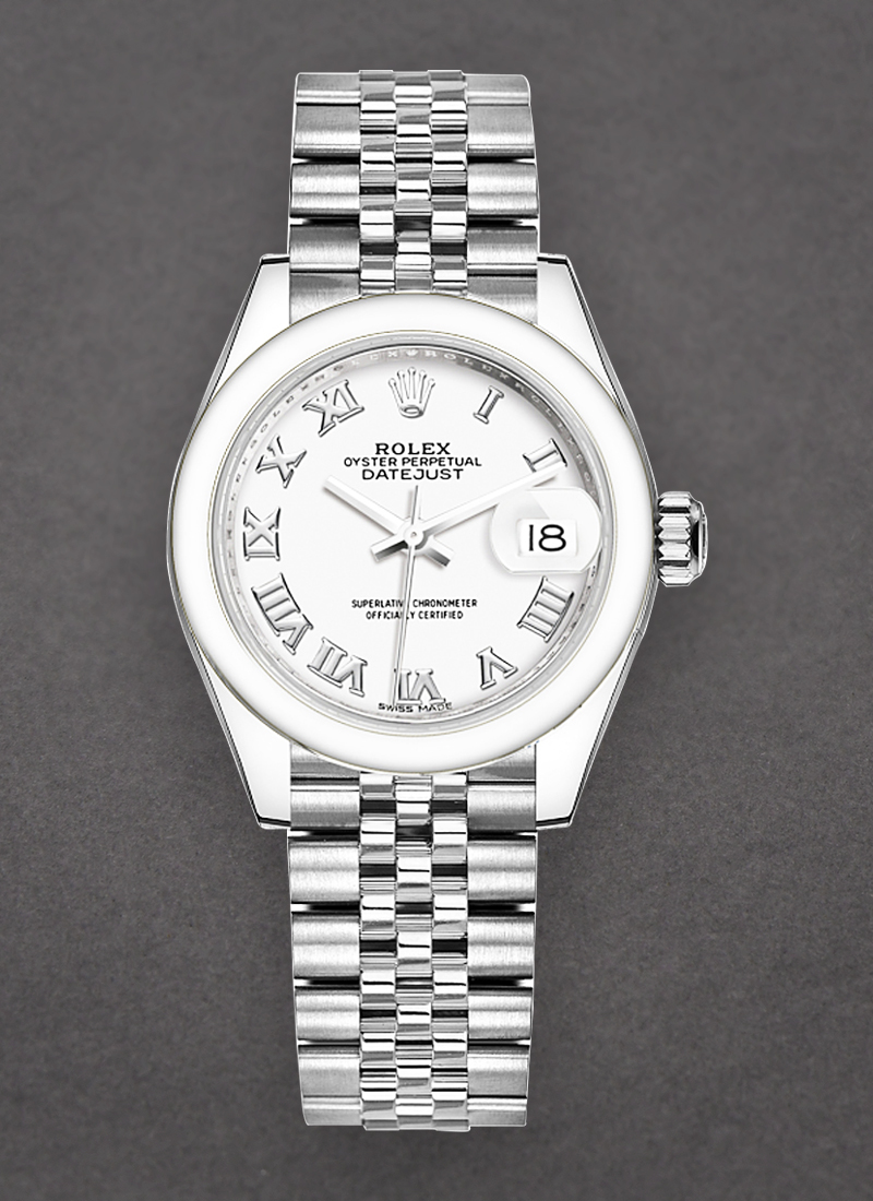 Pre-Owned Rolex Datejust Ladies 26mm in Steel with Smooth Bezel