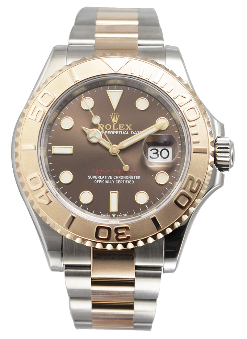 An unpolished and pre loved Rolex Yacht-Master 40 Ref. 116621. The