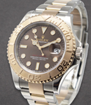 Yacht-Master 2-Tone Steel and Rose Rootbeer on Oyster Bracelet with Chocolate Dial - Ref 126621