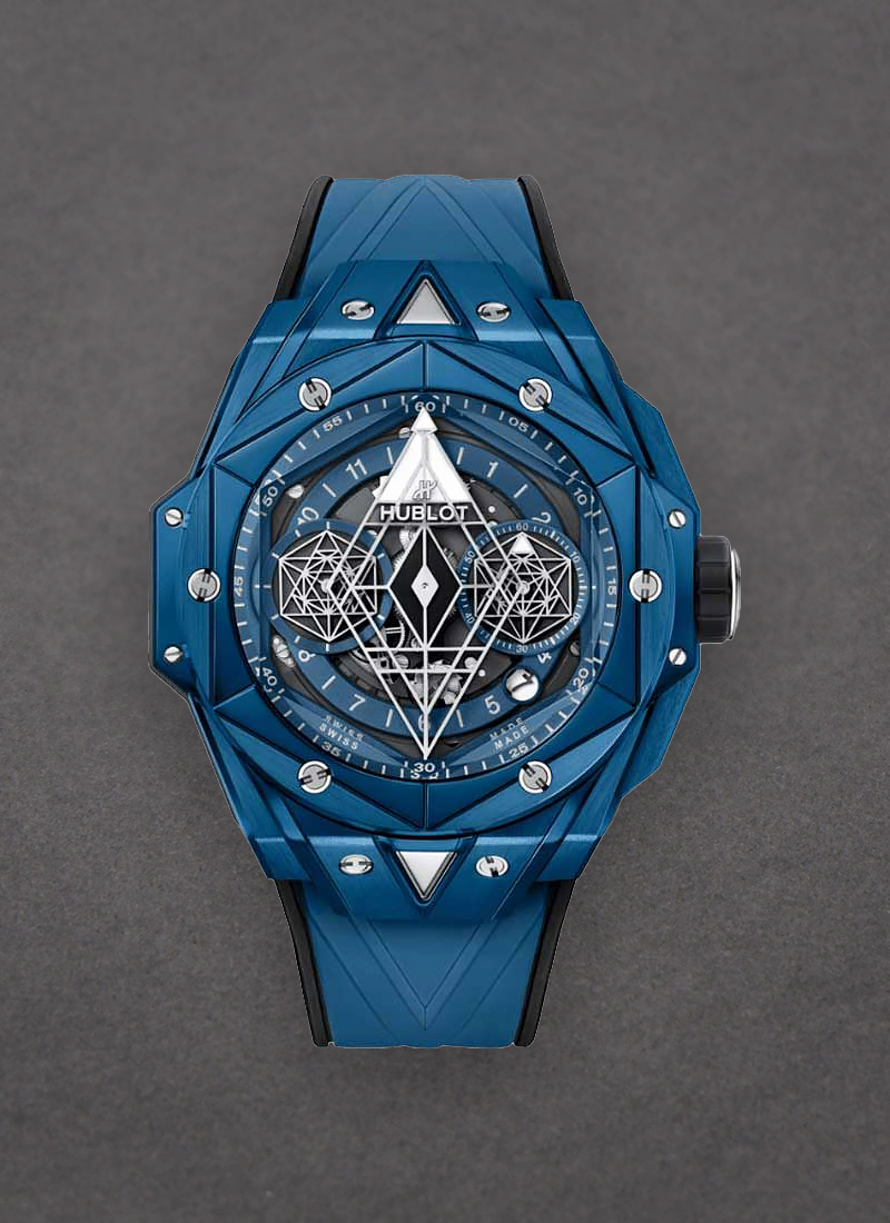 Hublot Big Bang 45mm in Blue Ceramic