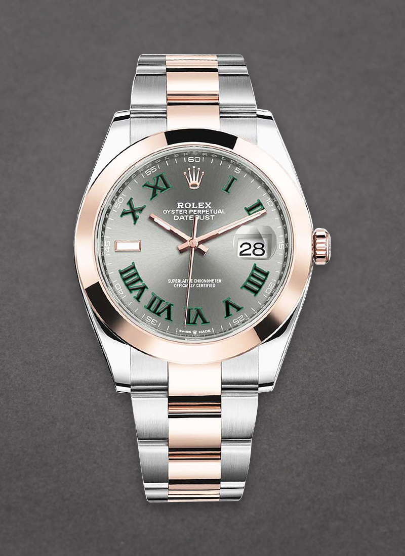 Pre-Owned Rolex Datejust || 2-Tone 41mm with Smooth Bezel