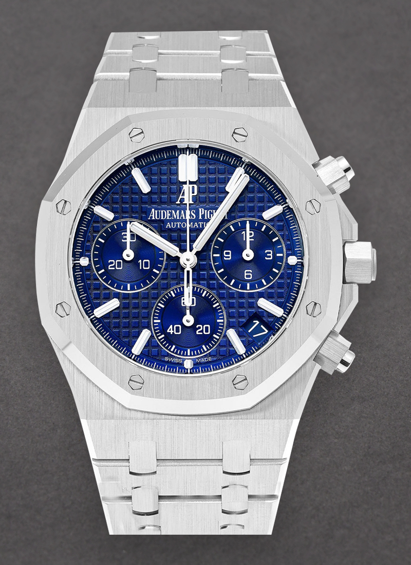 Audemars Piguet Royal Oak Chronograph in White Gold Japan Limited Edition to 222 pcs.