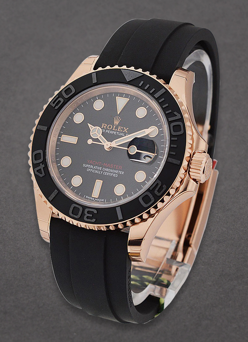 Pre-Owned Rolex Yacht Master 40mm in Rose Gold with Ceramic Bezel