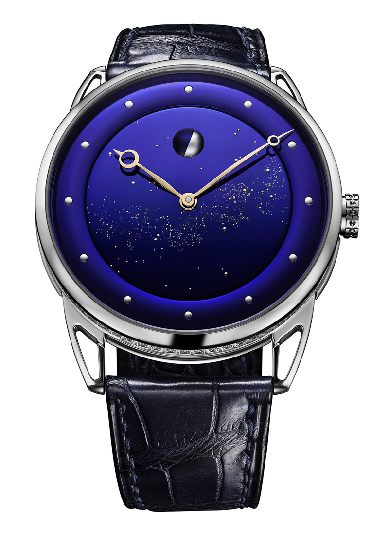 Debethune DB25 Moon Phase Starry Sky in White Gold
