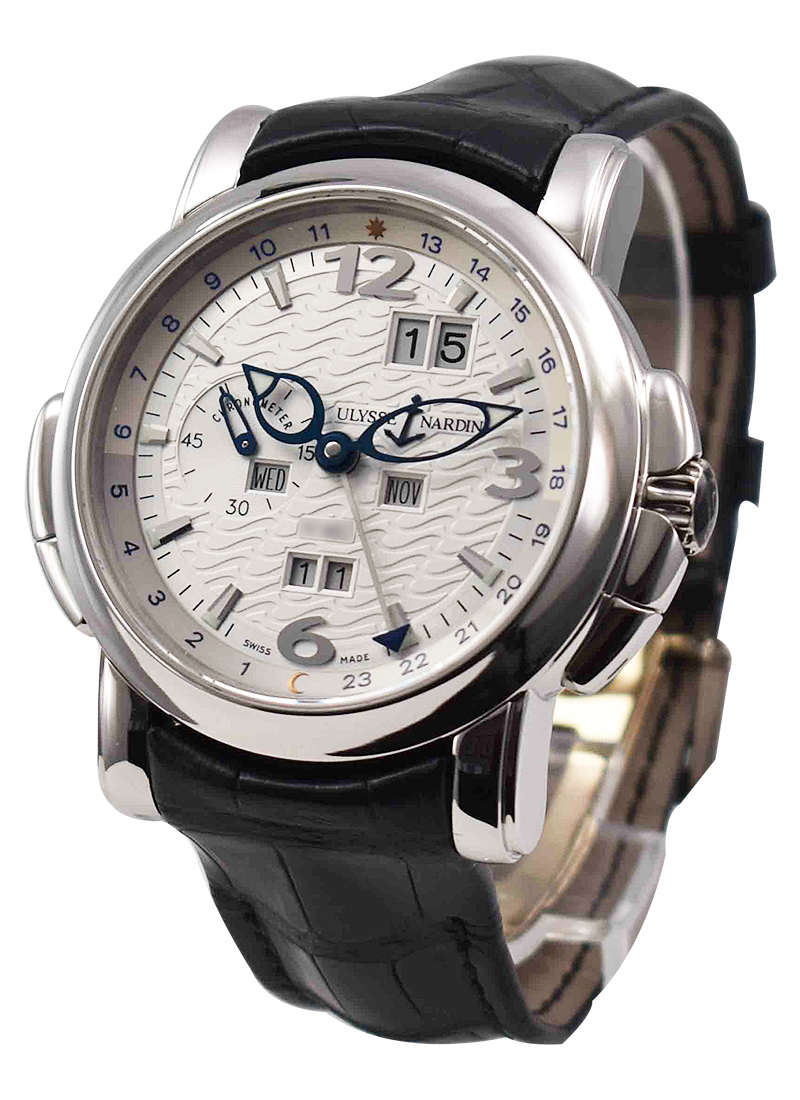 Ulysse Nardin GMT Perpetual 42mm in Platinum