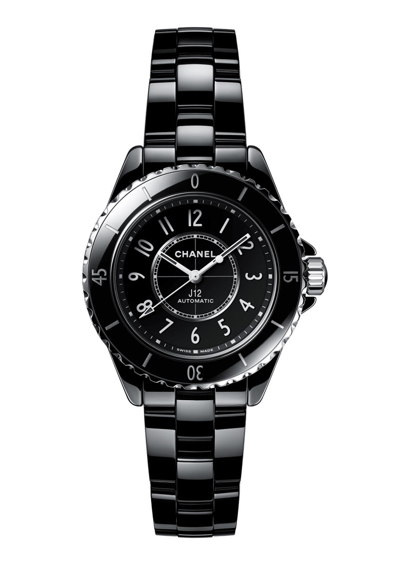 Chanel J12 Automatic  in Black Ceramic and Steel case