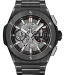 Big Bang Integral in Ceramic on Black ceramic Bracelet with Skeleton Dial