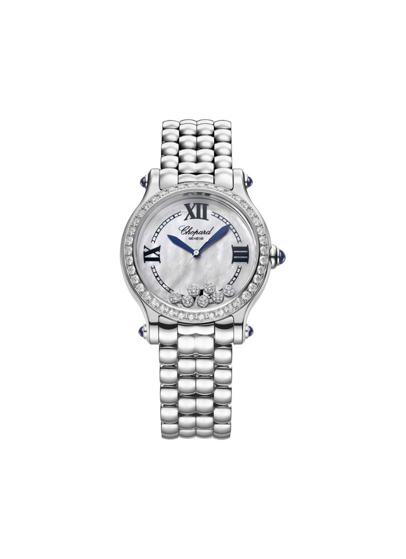 Chopard Happy Sport Automatic in Stainless Steel with Diamond bezel