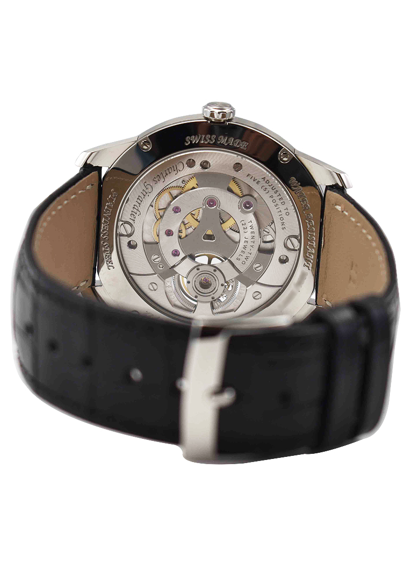 Charles Girardier Tourbillon Extra Thin 40.5mm in Steel 1759SS