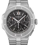 Alpine Eagle Chrono in Stainless Steel on Stainless Steel Bracelet with Black Dial