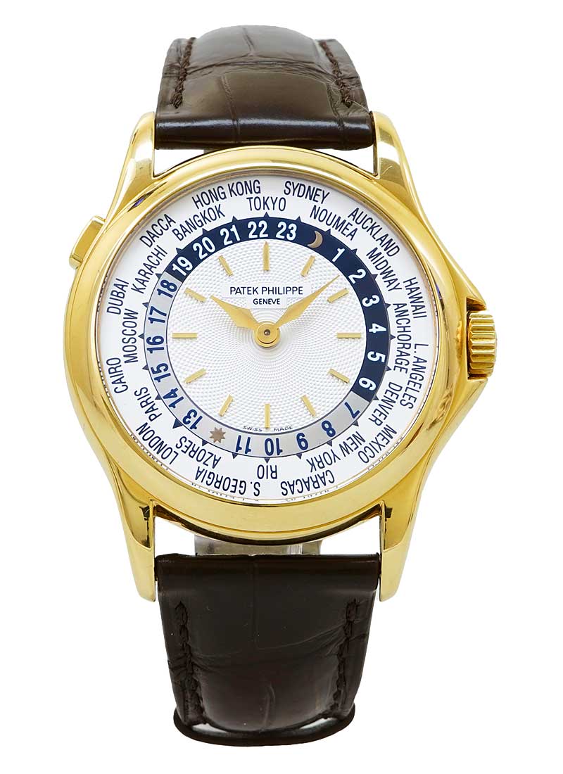 Patek Philippe 5110 Complications World Time in Yellow Gold Limited Edition to Doha