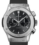 Classic Fusion in Titanium on Rubber Strap with Grey Dial