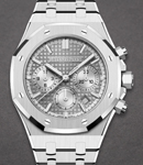 Royal Oak Chronograph 38mm in Steel on Steel Bracelet with Grey Dial