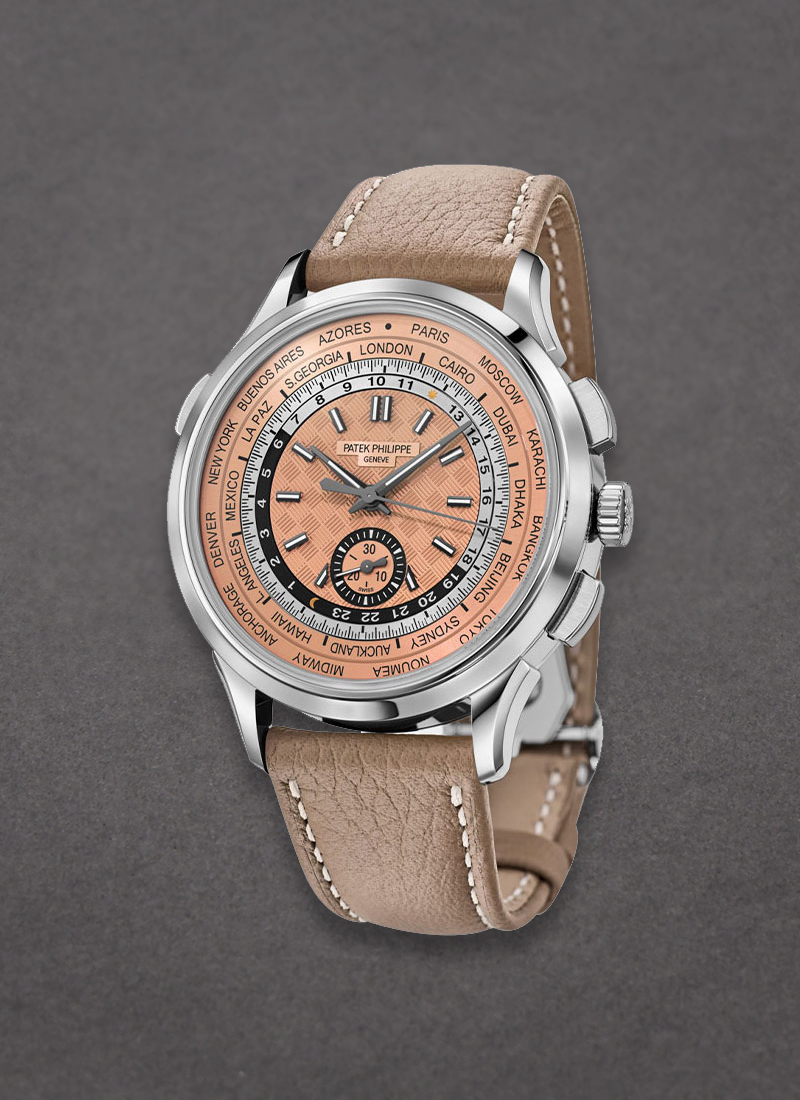 Patek Philippe World Time Chronograph 5935 in Steel