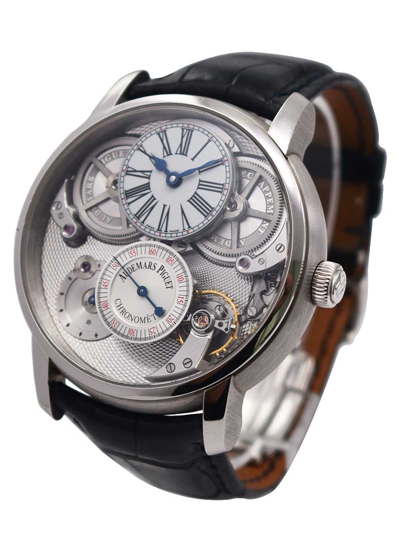 Audemars Piguet Audemars Piguet Jules Audemars Chronometer With AP Escapement in Platinum 26153PT.OO.D028CR.01
