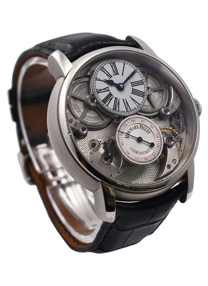 Audemars Piguet Audemars Piguet Jules Audemars Chronometer With AP Escapement in Platinum 26153PT.OO.D028CR.01