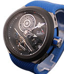 45mm 72 Hour Power Reserve Titanium and Carbon Open Work Dial