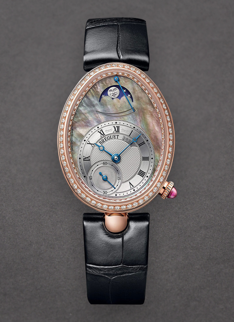 Breguet Reine de Naples in Rose Gold with Diamond Bezel