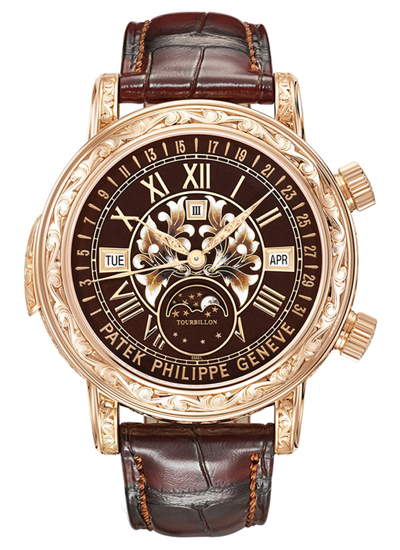Patek Philippe Grand Complications Minute Repeater Tourbillon 6002 in Rose Gold