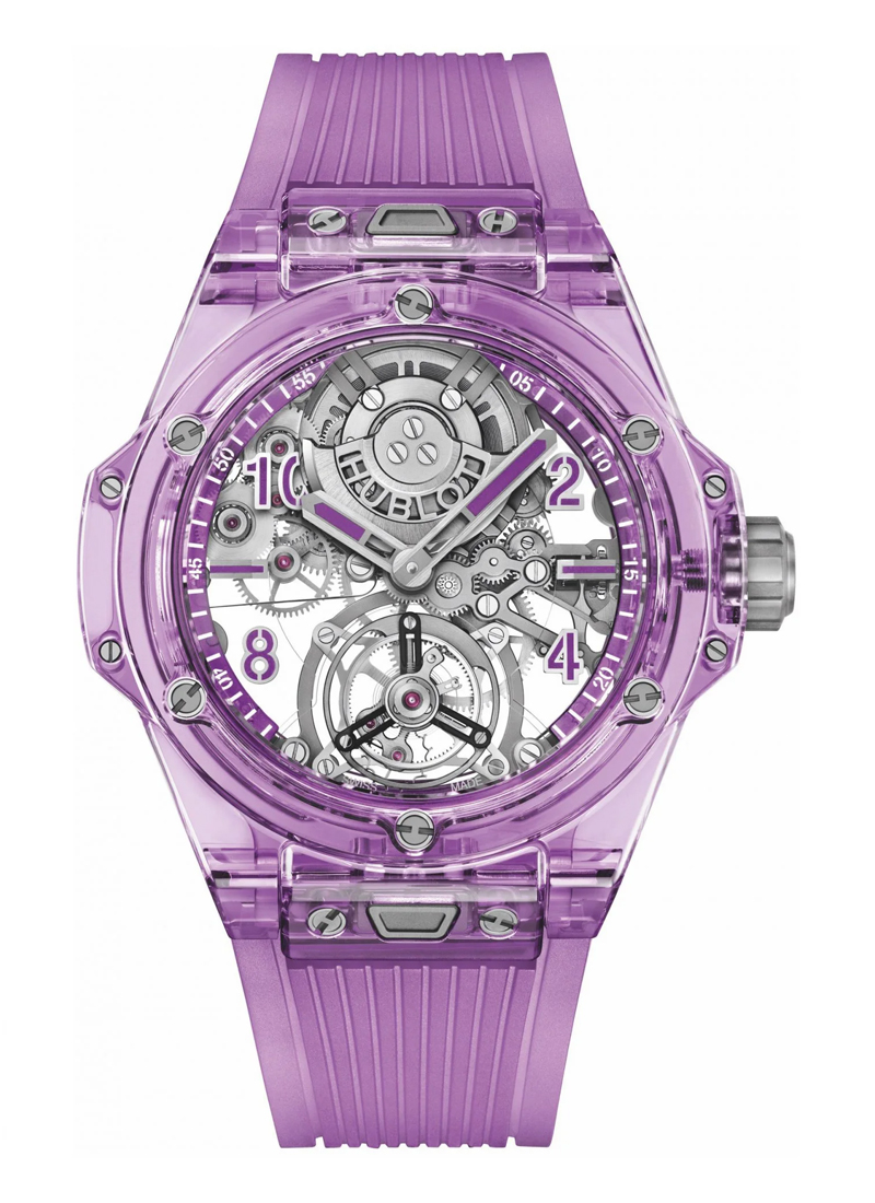 Hublot Big Bang Tourbillon in Purple Sapphire - Limited Edition of 50 Pieces