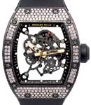 Bubba Watson Dark Legend in Black Ceramic and Titanium on Red Rubber Strap with Skeleton Dial - Limited Edition