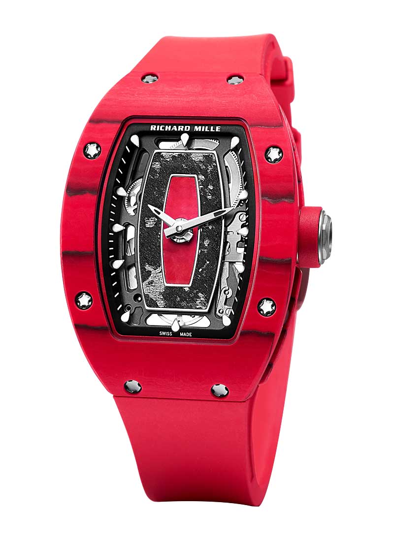 Richard Mille Rm07-01 ntpt in Carbon TPT and Red Quartz TPT