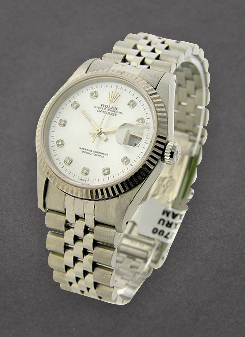 Pre-Owned Rolex Men's Datejust 36mm with Fluted Bezel 