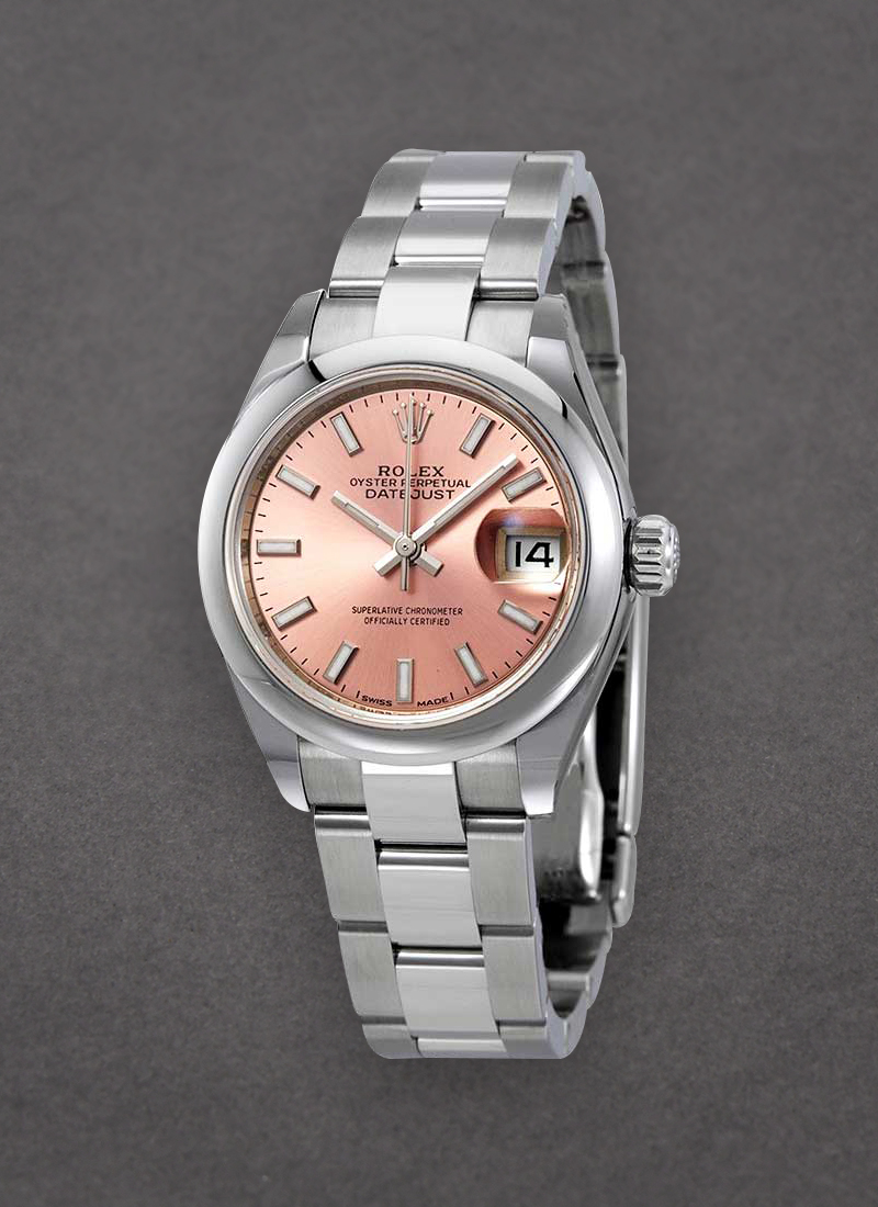 Pre-Owned Rolex Datejust Ladies 26mm in Steel with Smooth Bezel