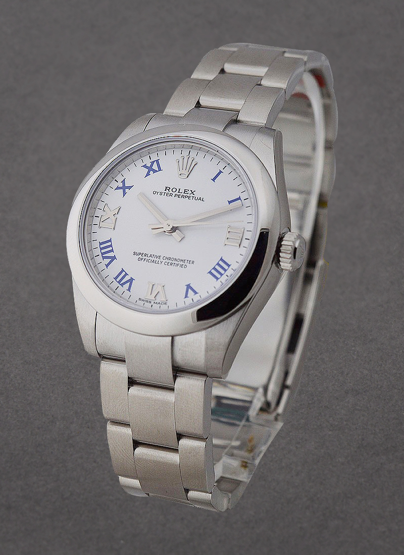 Pre-Owned Rolex Oyster Perpetual 31mm in Steel with Smooth Bezel