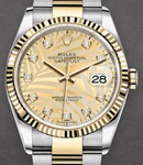 Rolex New Datejust 36mm 2-Tone YG/SS