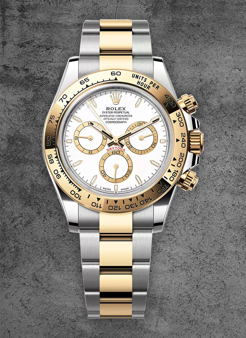 Rolex Unworn 2-Tone Daytona with Yellow Gold Bezel