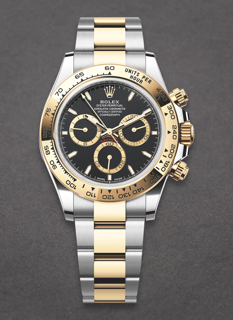 Rolex Unworn 2-Tone Daytona with Yellow Gold Bezel