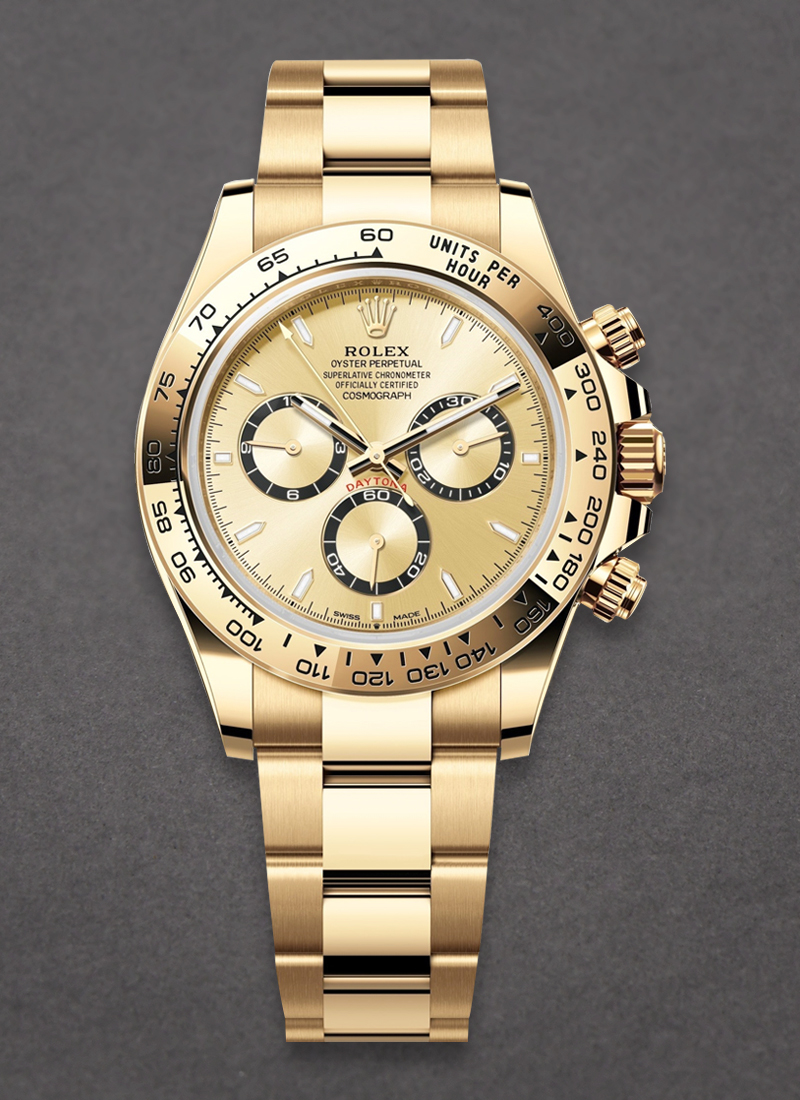 Rolex Unworn Daytona 40mm in Yellow Gold