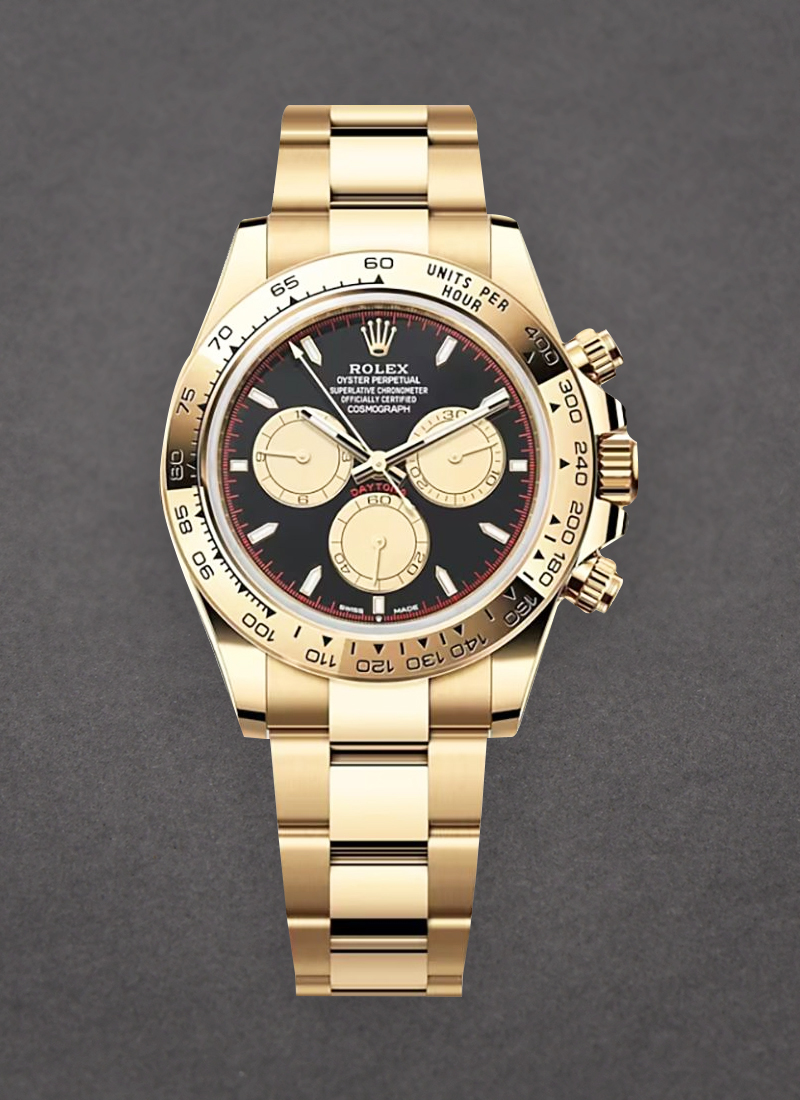 Rolex Unworn Daytona 40mm in Yellow Gold