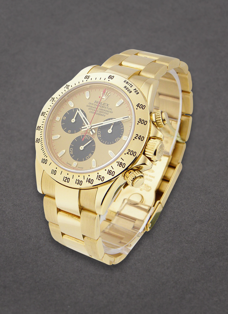 Pre-Owned Rolex Daytona Chronograph in Yellow Gold with Tachymeter Bezel