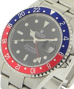 GMT-Master II in Steel with Red and Blue Bezel Pepsi on Oyster Bracelet Circa 2004
