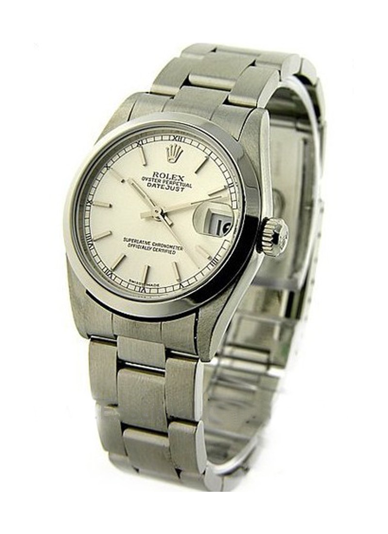 Pre-Owned Rolex Steel Mid Size