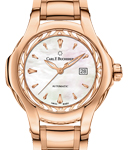 Pathos Diva Ladies 34mm in Rose Gold on Rose Gold Bracelet with MOP dial