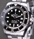 Sea Dweller Deep Sea Ref 136660 on Oyster Bracelet with Black Dial