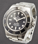 Sea Dweller Deep Sea Ref 136660 on Oyster Bracelet with Black Dial