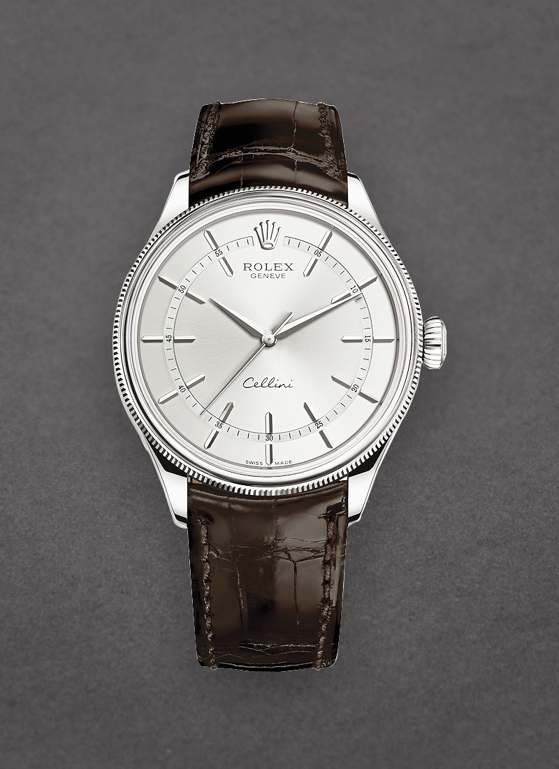 Pre-Owned Rolex Cellini Time in White Gold