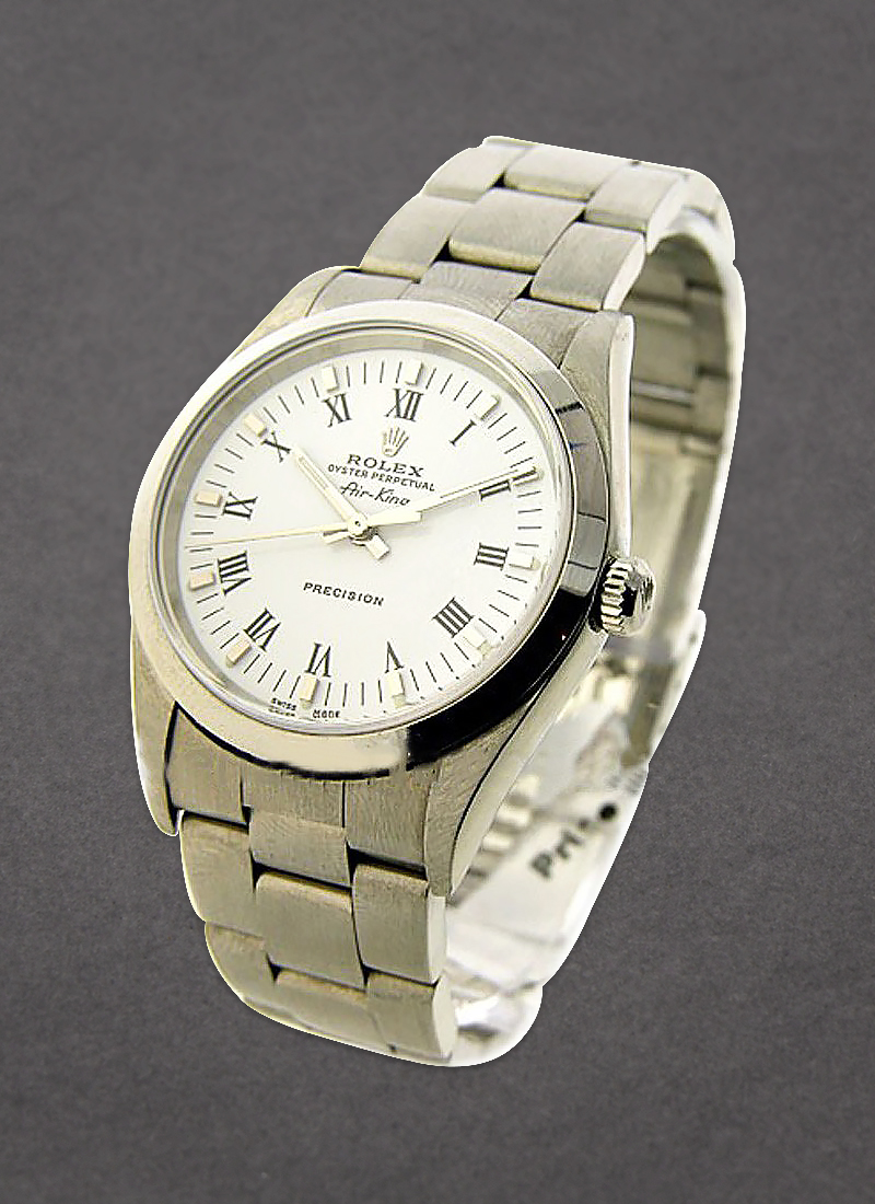 Pre-Owned Rolex Air-King 14000 in Steel