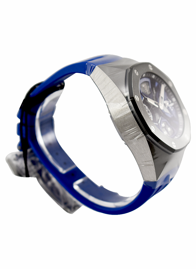 Audemars Piguet Royal Oak Concept Flying Tourbillon GMT in Sandblasted Titanium 26589IO.OO.D030CA.01