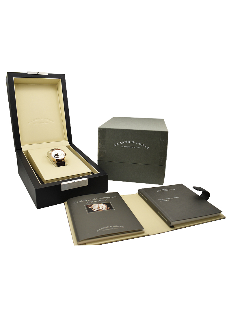 A. Lange & Söhne Richard Lange Tourbillon "Pour le Merite" in Rose Gold 760.032F